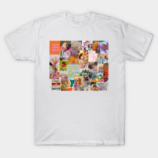 spring vibe collage T-Shirt